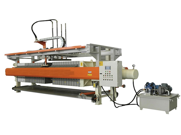 程控自動水洗高壓聚丙烯隔膜壓濾機 程控自動水洗高壓聚丙烯隔膜壓濾機